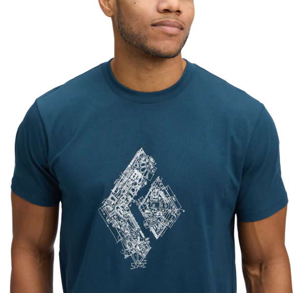 Engineered Diamond Short Sleeve Tee - Men's - Image 10