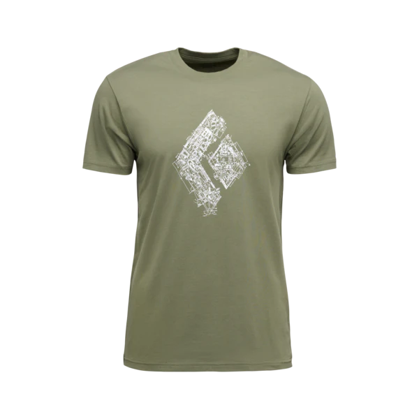 Engineered Diamond Short Sleeve Tee - Men's - Image 5